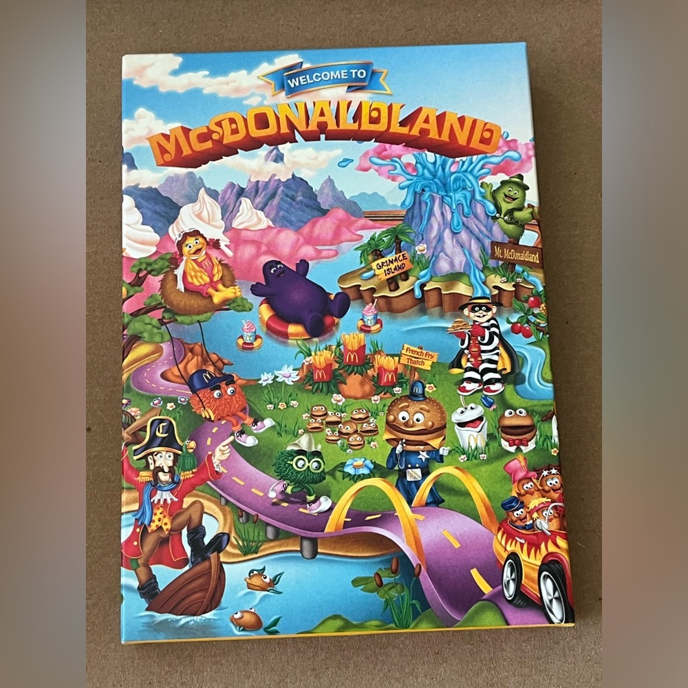 McDonaldland Colorful Tin
